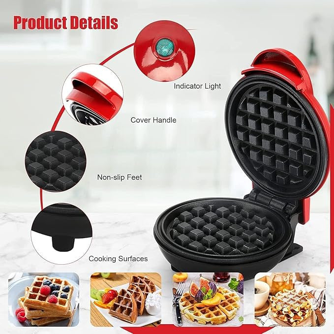 Electric Mini Waffle Maker