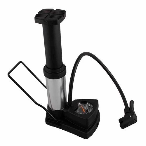 Portable Mini Foot Air Pump With Meter
