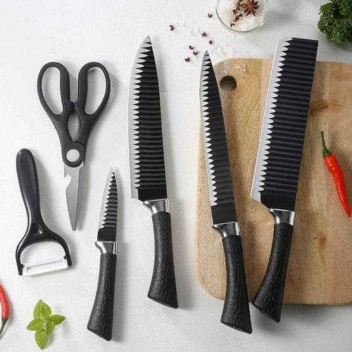 6PCS Knife Set with Box