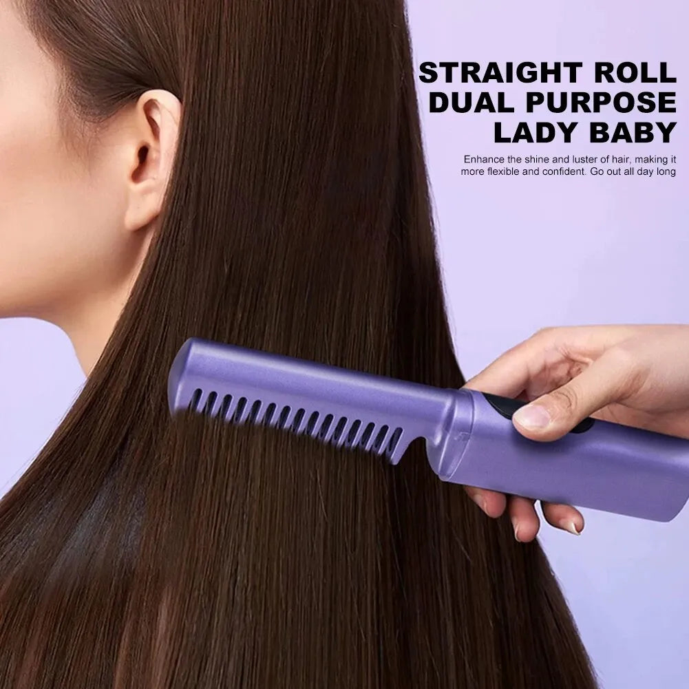 2-In-1 Digital Hair Straight Comb