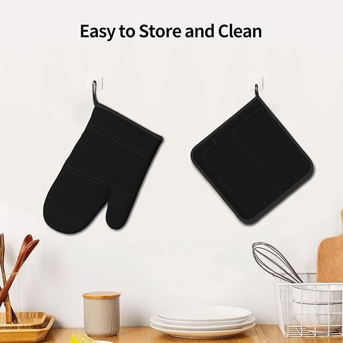 1 Pcs Oven Glove With Pot Pad
