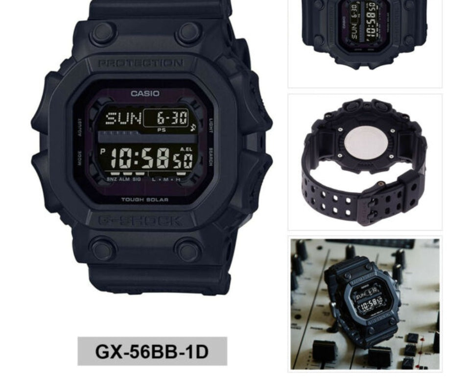 Casio G-Shock Digital Mens Watch - Matte Black