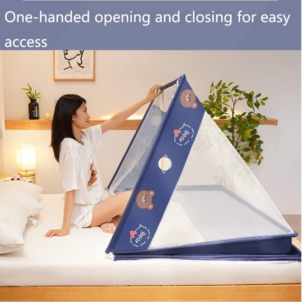Single Bed Foldable Mosquito Net (L - 5ft , W - 6ft)