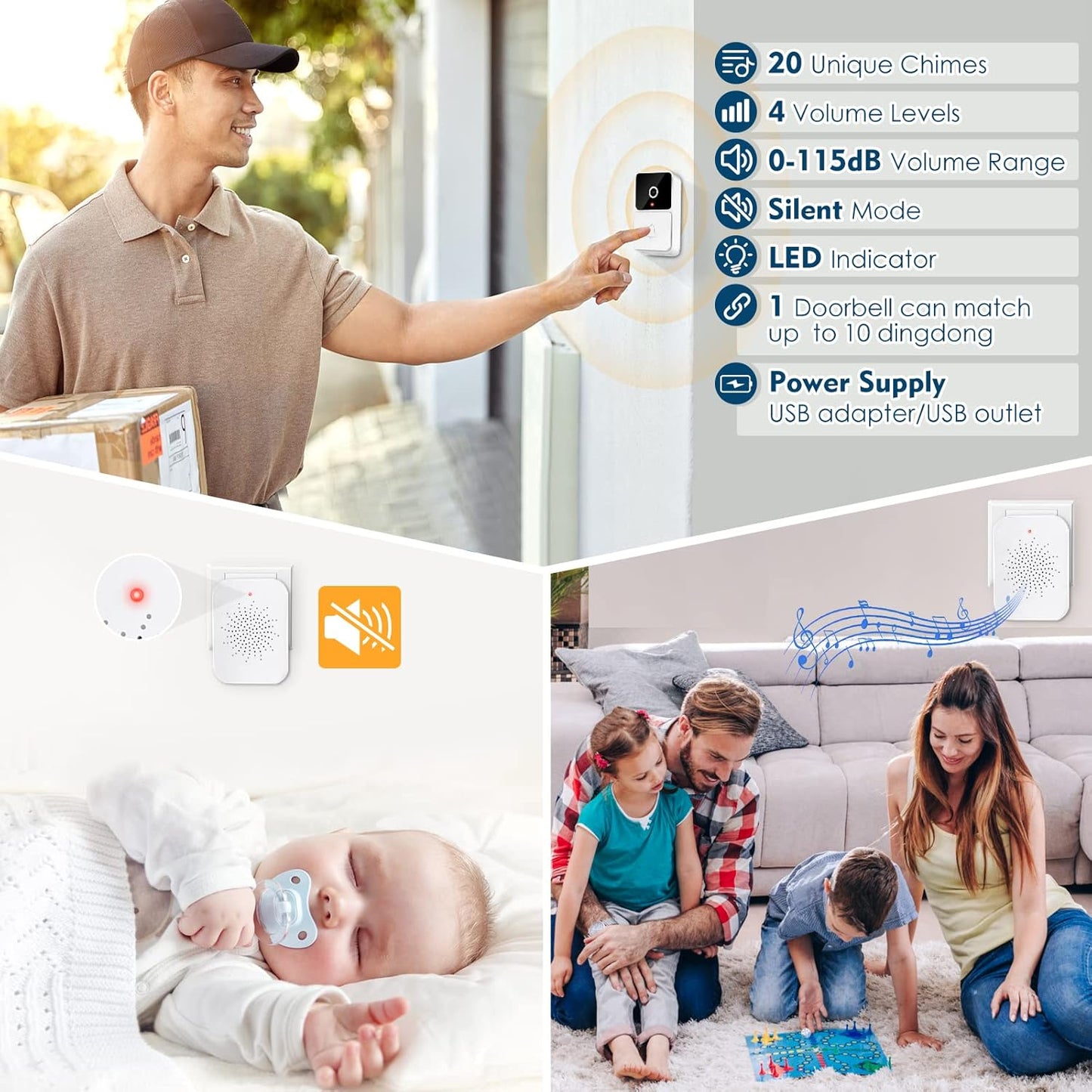 Smart WiFi Video Doorbell