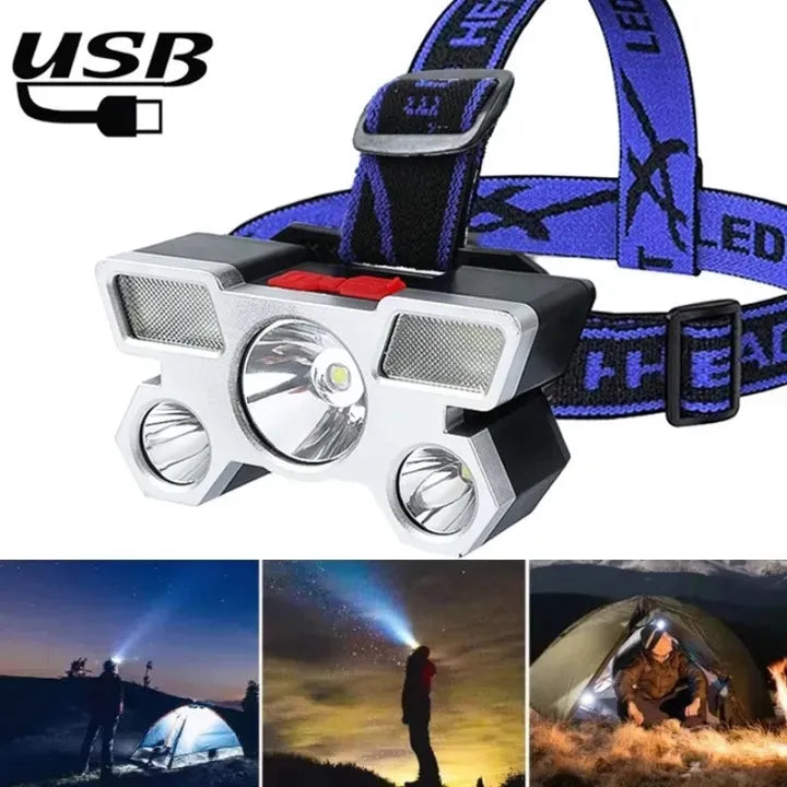 5 Led Rechargeable Headlamp