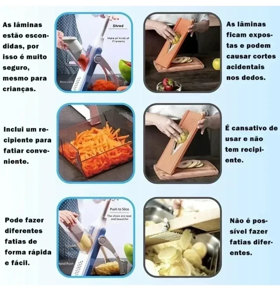 4 In 1 Manual Veggie Slicer