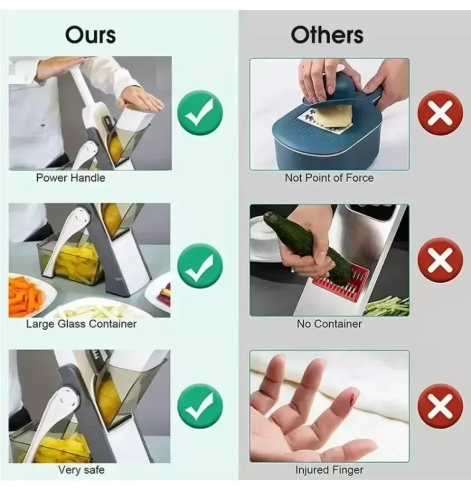 4 In 1 Manual Veggie Slicer