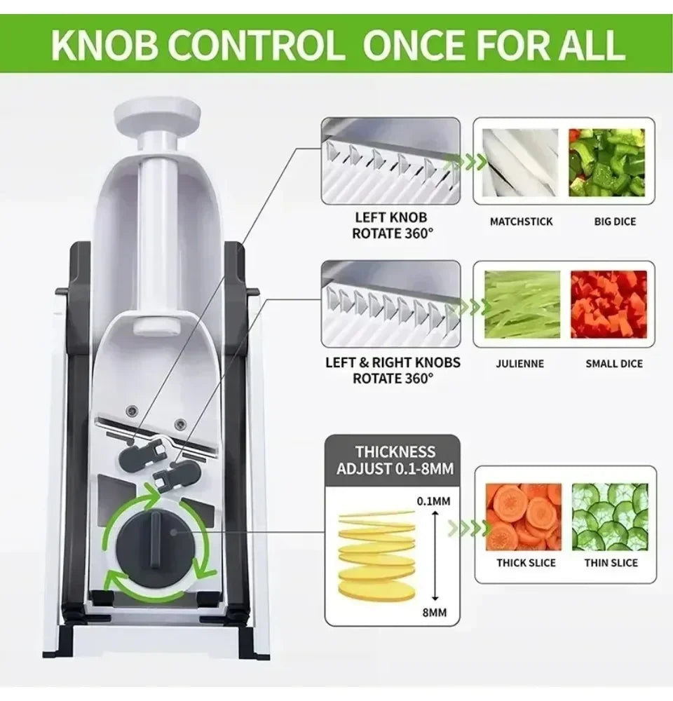 4 In 1 Manual Veggie Slicer