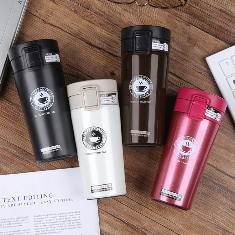 Double Wall Stainless Steel Coffe Mug - 380ml