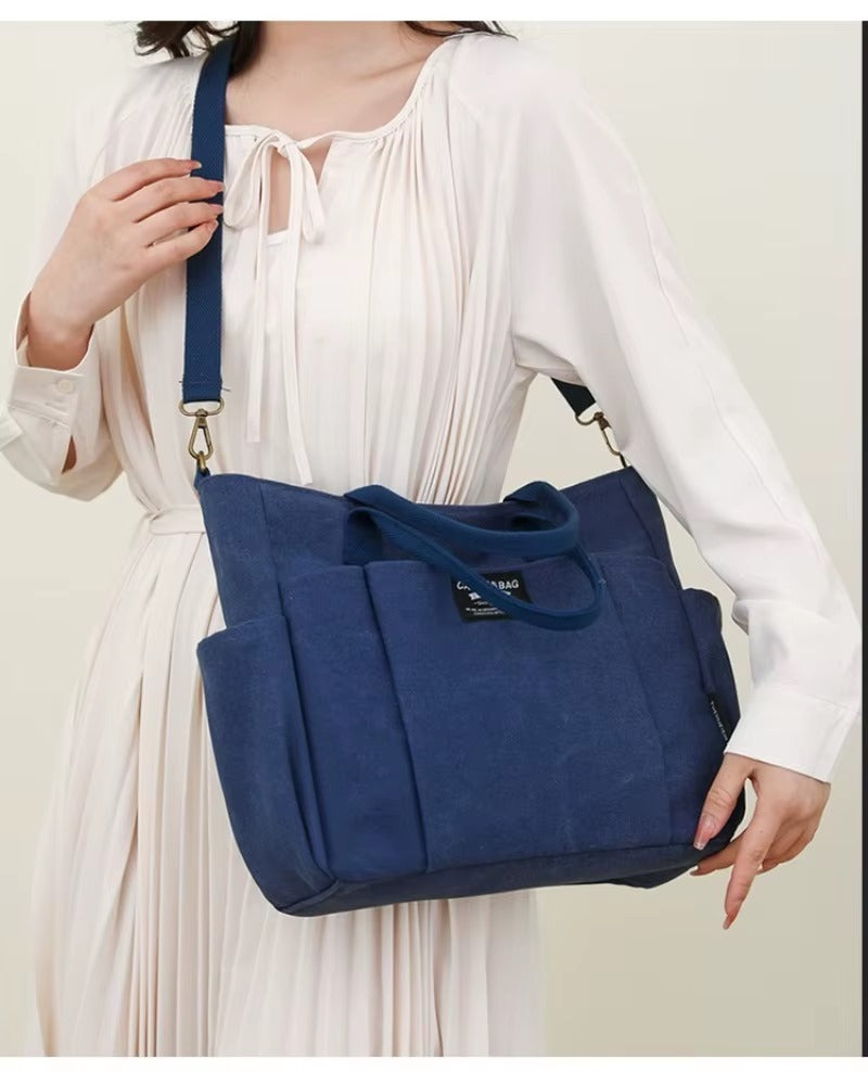 Canvas Tote Bag With Carry Strap