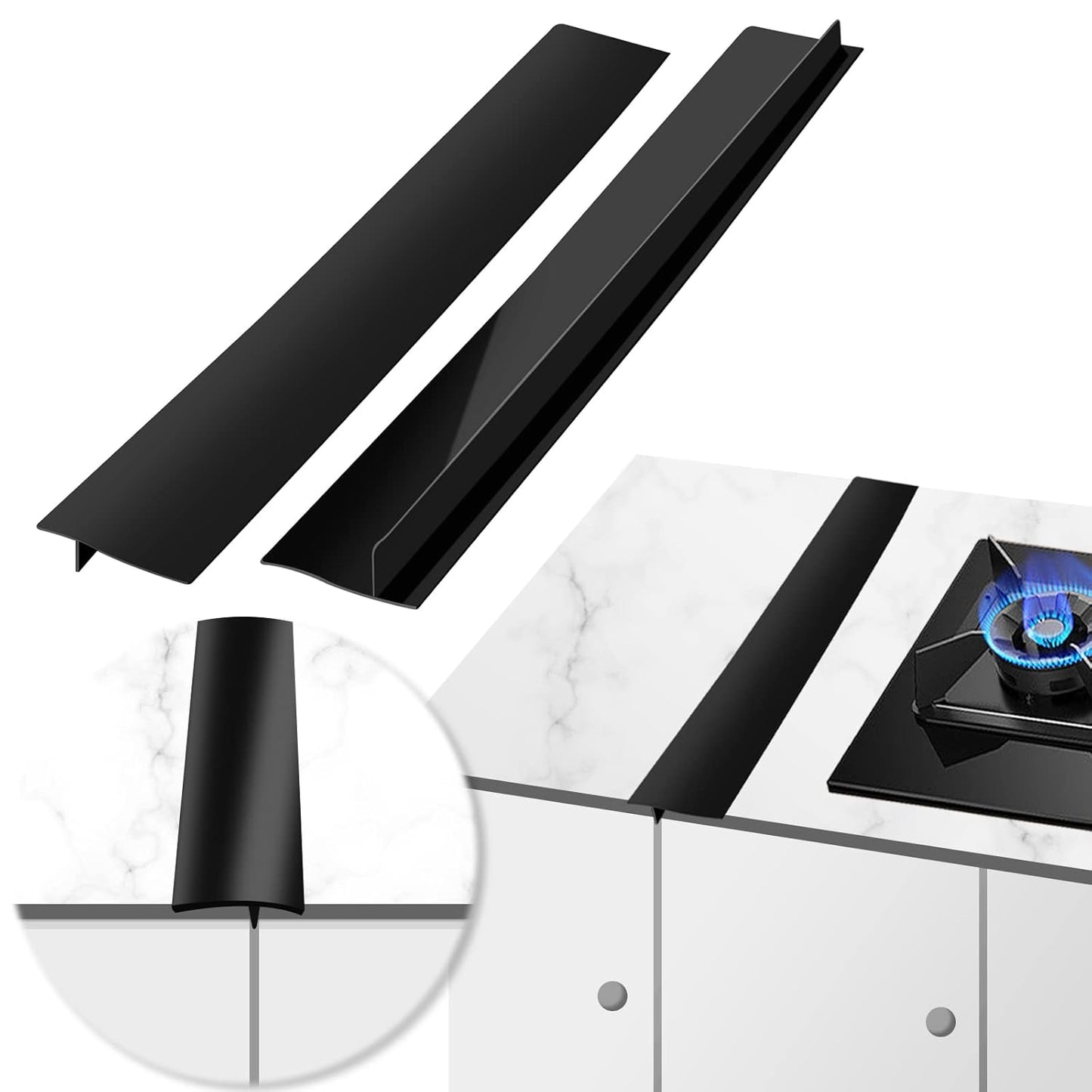 Silicone Kitchen Stove Gap Cover