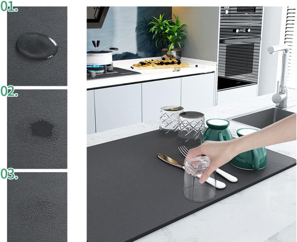 Super Absorbent Dish Drying Mat