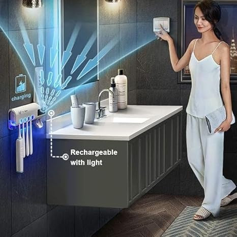 UV Electric Toothpaste Dispenser
