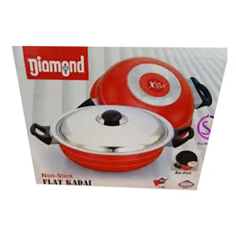 Diamond Nonstick Kadai - Medium