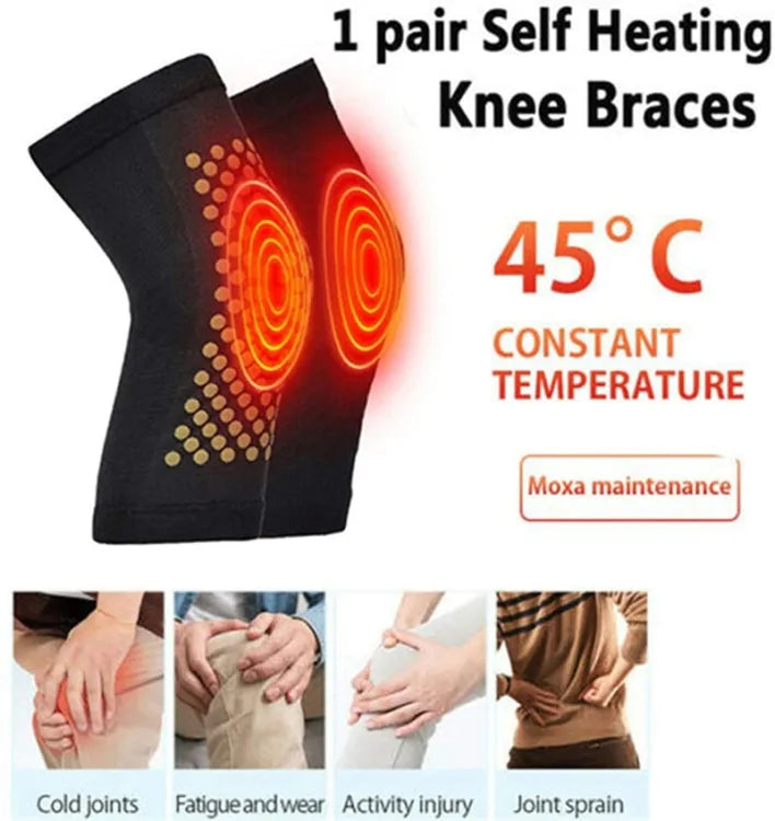 2 Pcs Self Heating Knee pad Support
