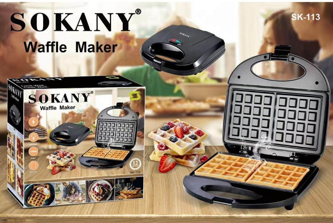 Sokany Waffle Maker SK-113