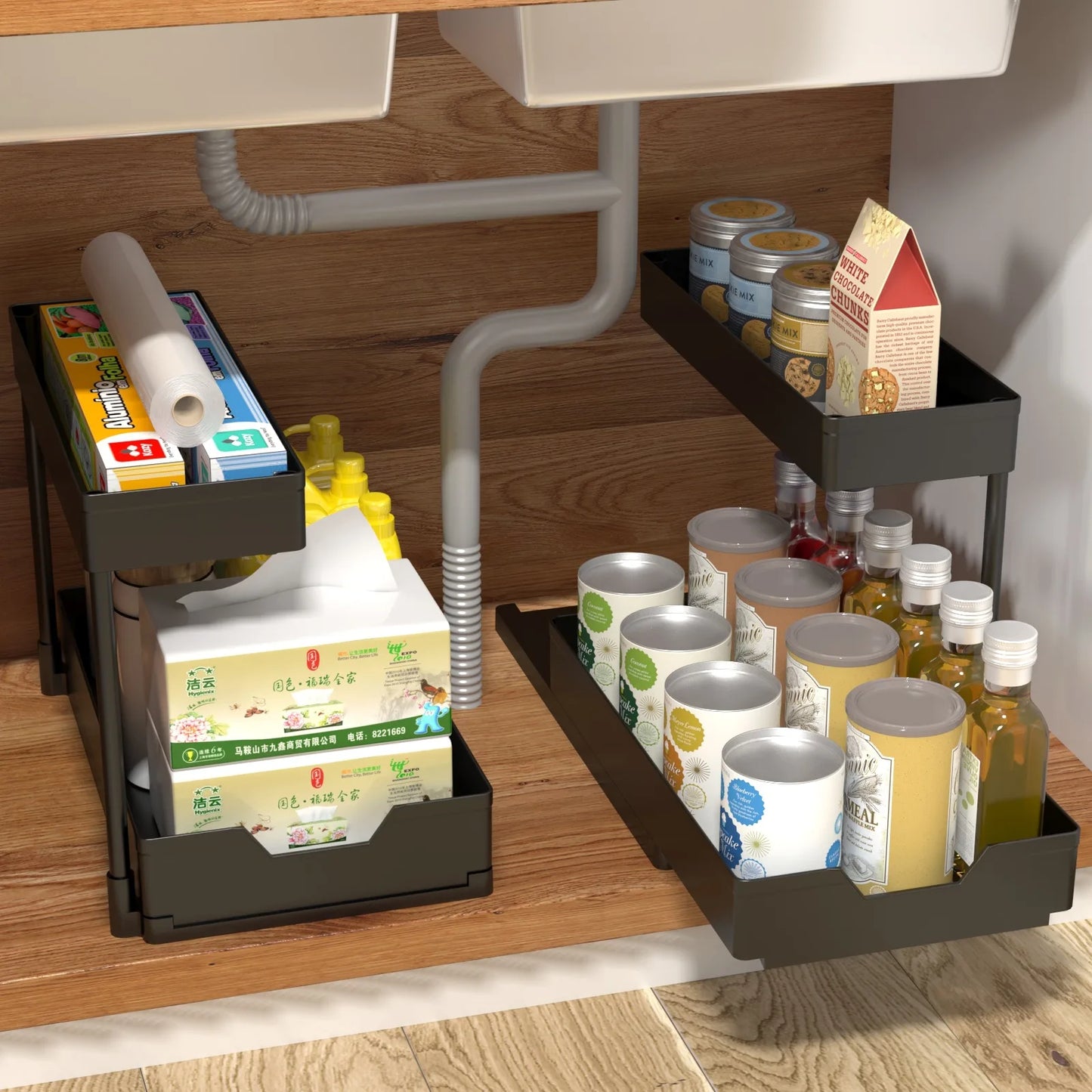 2 Layer Seasoning Storage Rack