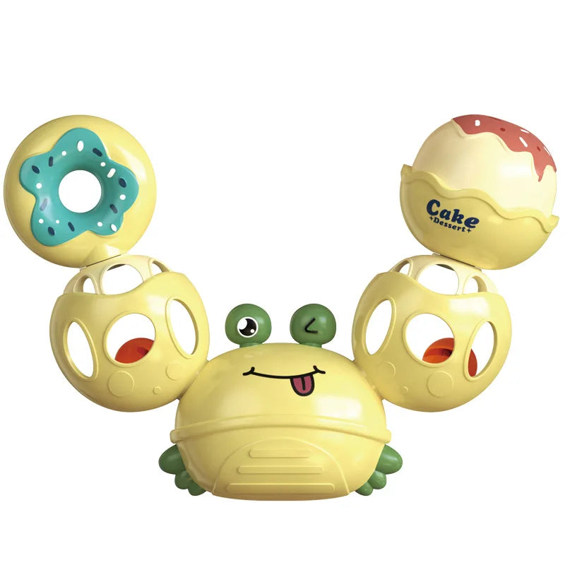 1 Pcs Baby Crab Rattle Toy
