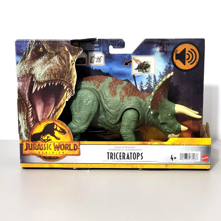 Dinosaur Kingdom- Triceratops Toy