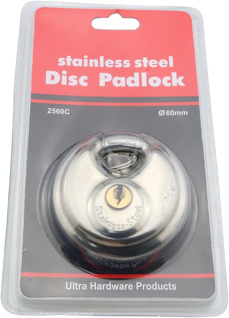 Stainless Steel Disc Padlock