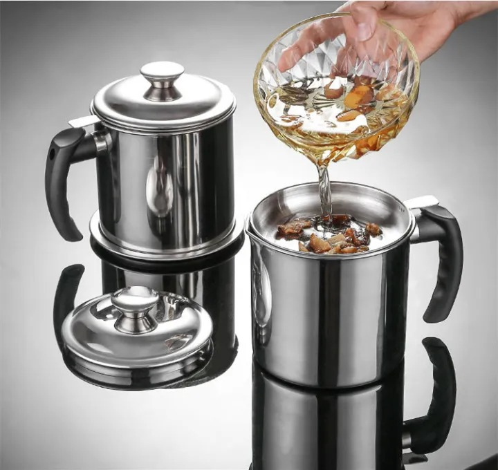 Stainless Steel Oil Filter Pot