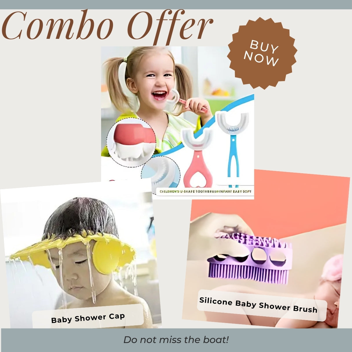 Baby Comb Pack 3 In 1