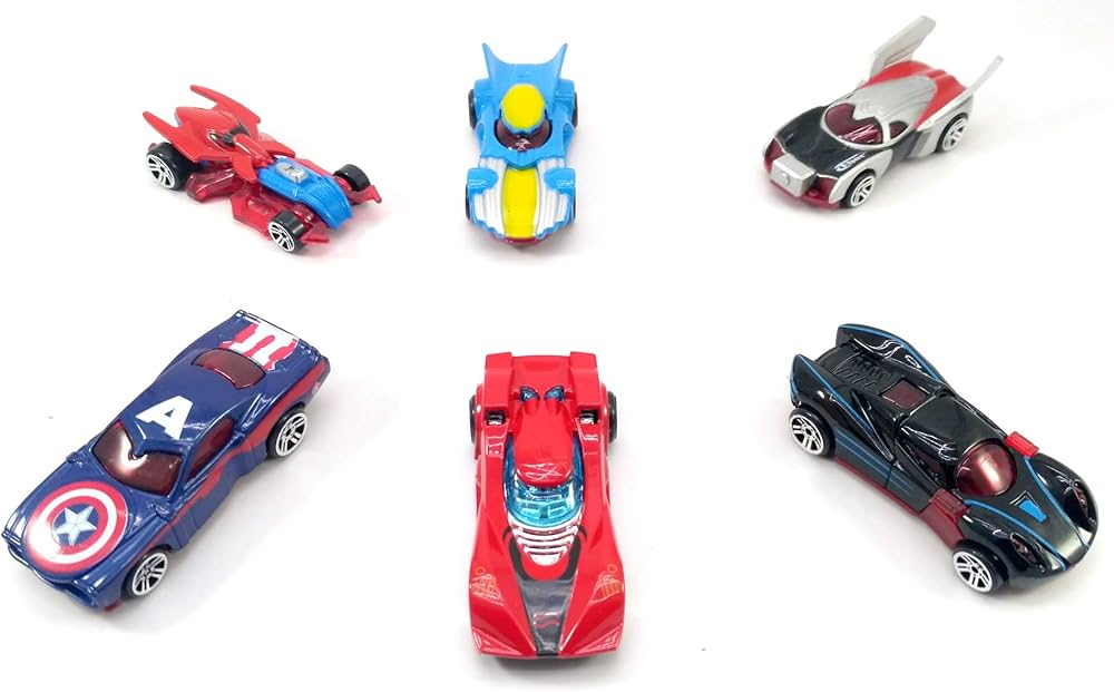 Superhero mini Metal Car