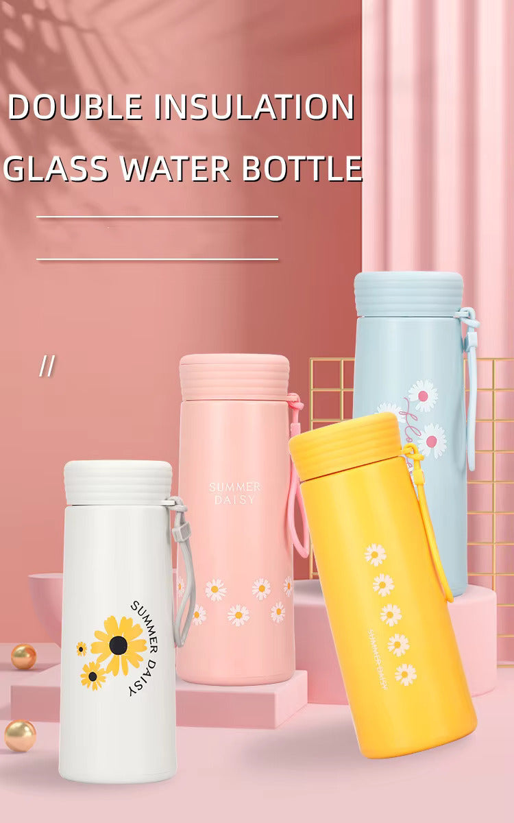 Vita Fashion Glass Water Bottle - 300ml