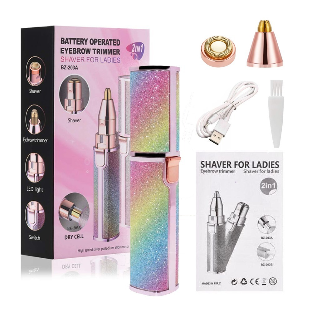 2 In 1 Eyebrow And Facial Trimmer