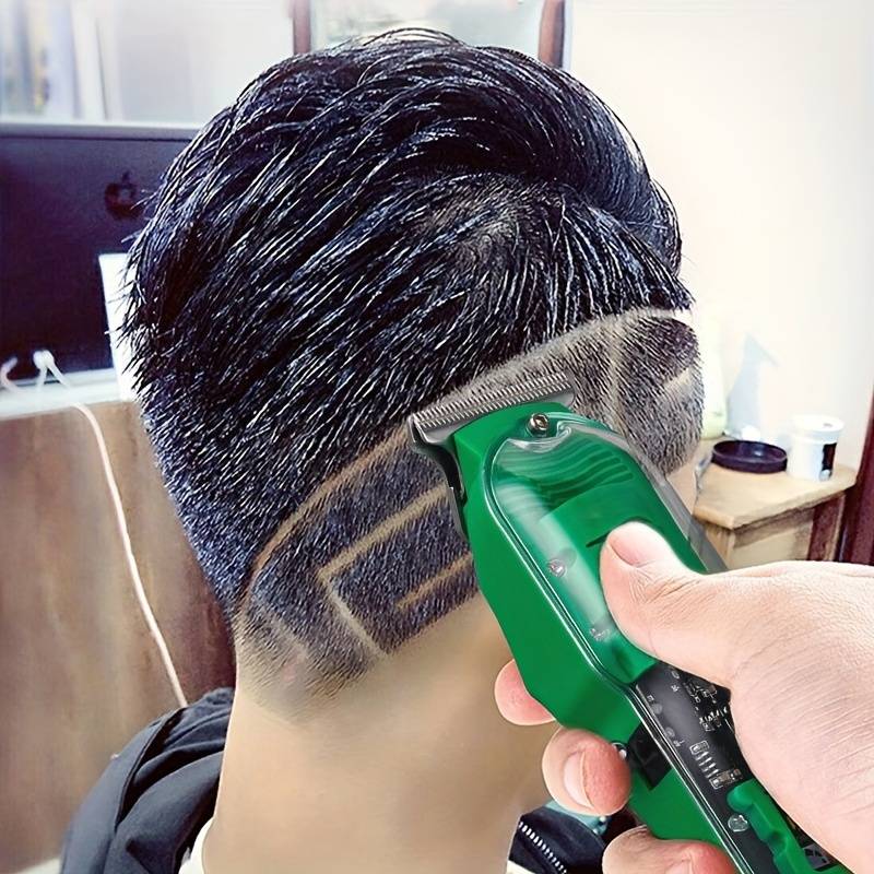 Transparent Digital Hair Clipper