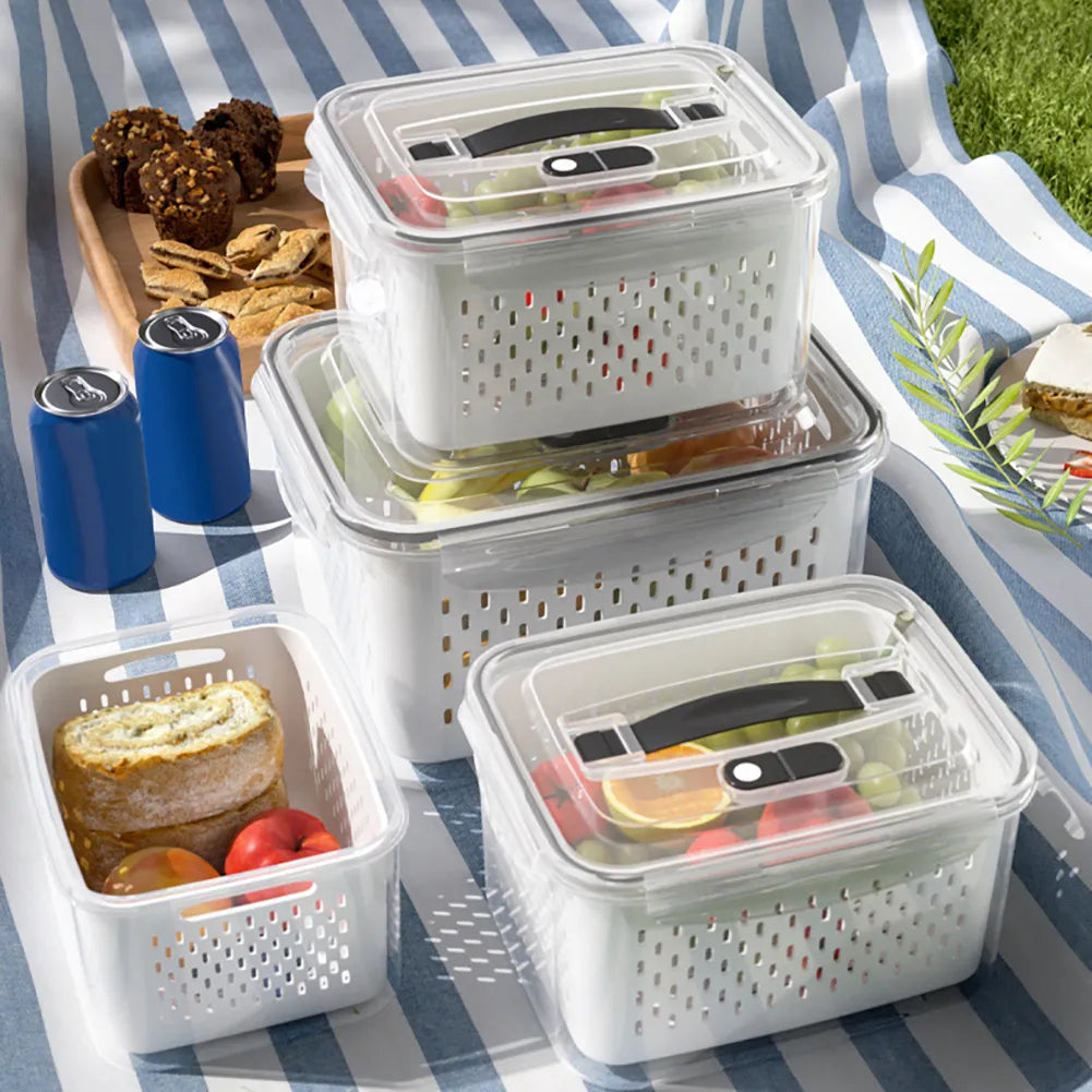 5 Pcs Refrigerator Storage Container