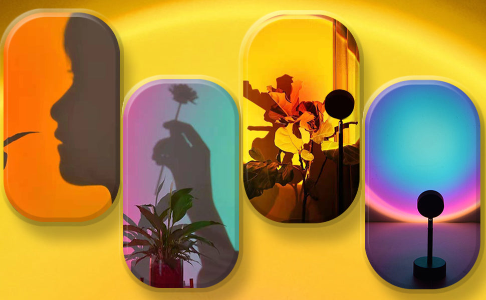 Sunset Projection Lamp With Remote