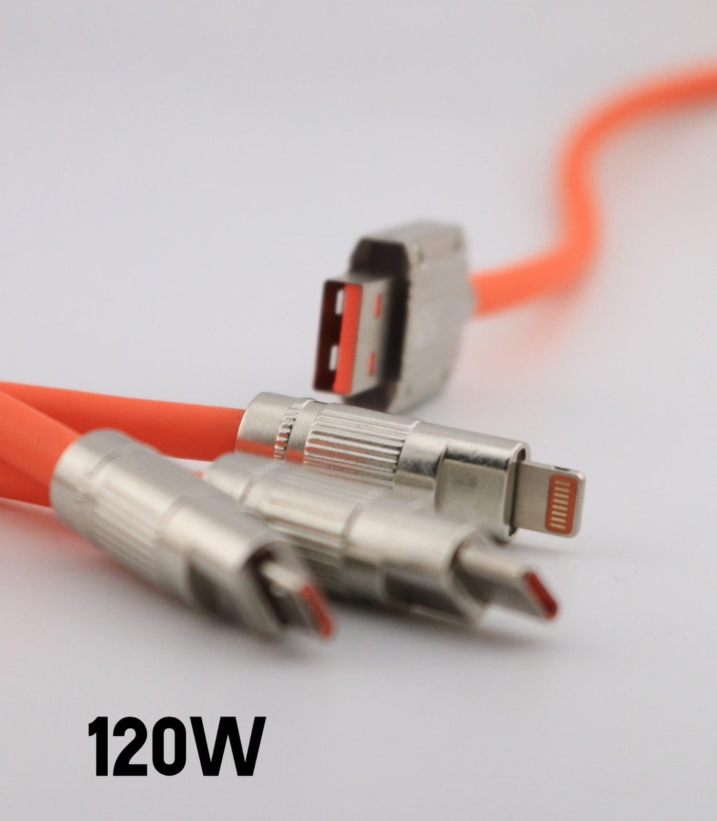3 In 1 Universal 120W Fast Charging Cable