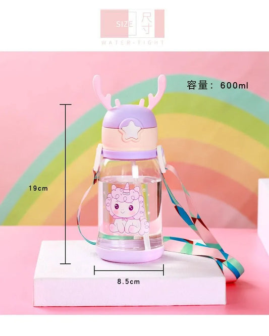 Antler Shape Kids WaterBottle (600ml)