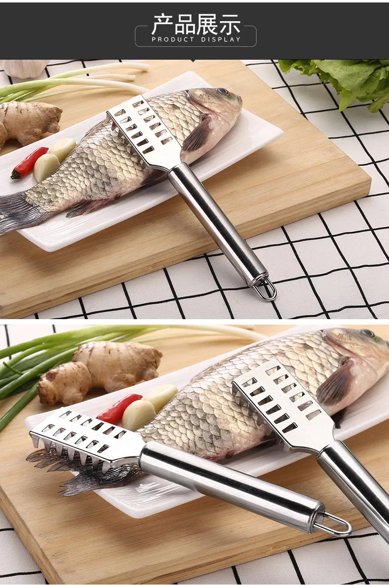 Stainless Steel Fish Scale Remover