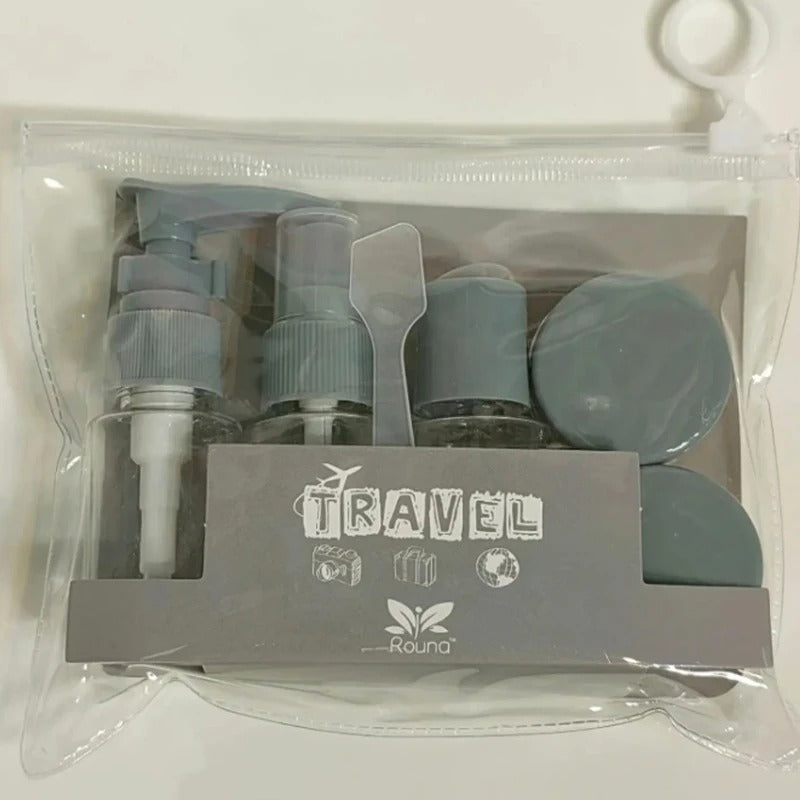 5 Pcs Mini Travel Bottle Set - Refillable