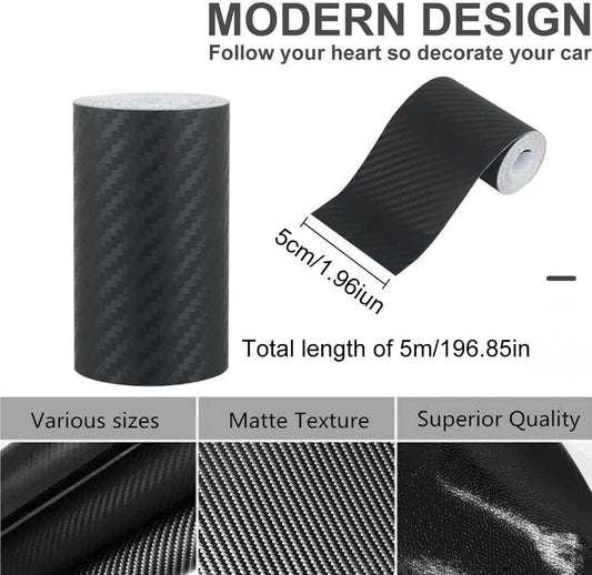 Carbon Fiber Car Sticker 5M