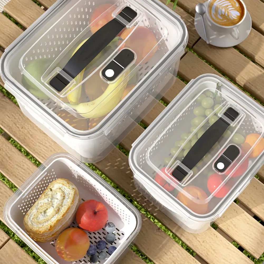 5 Pcs Refrigerator Storage Container