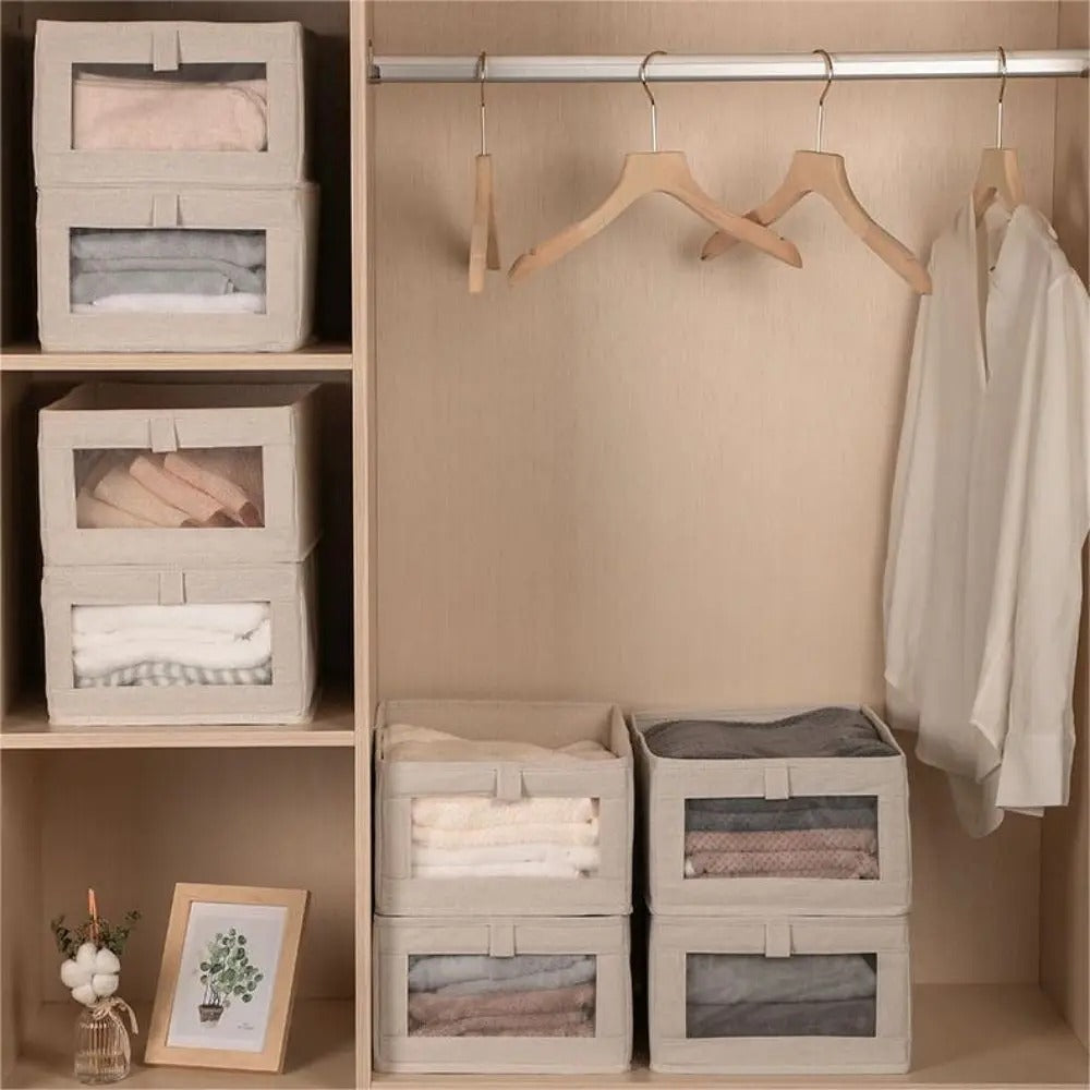 Visible Clothes Storage Box