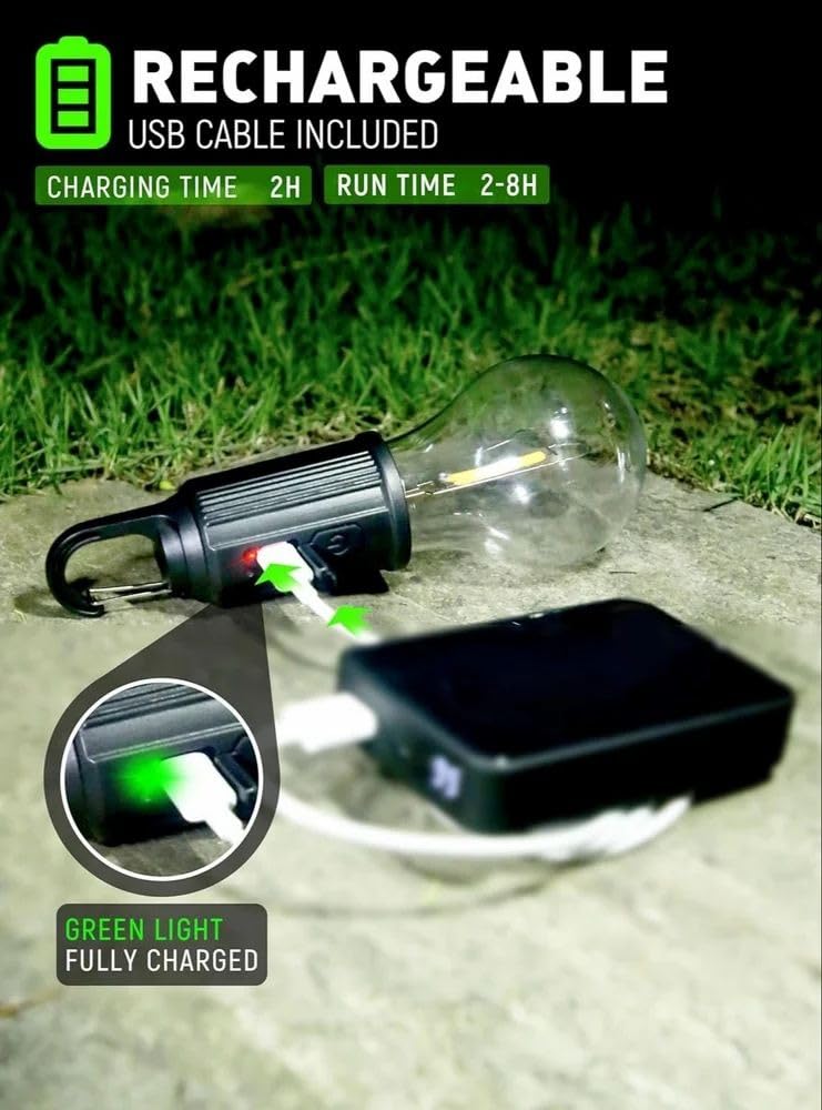 LED Camping Rechargeable Bulb