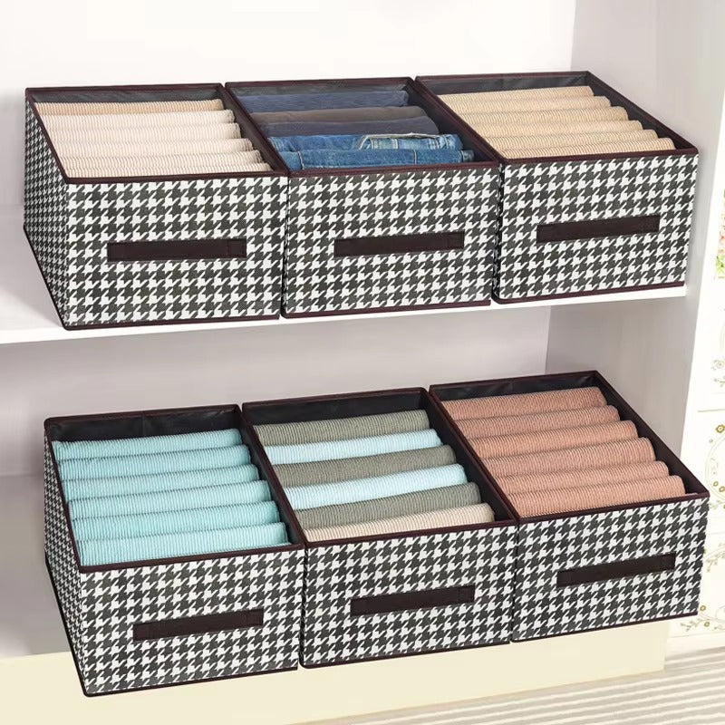 PRINTED CLOTHES STORAGE BOX
