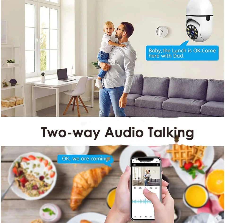 360 Rotation Smart Wi-Fi IP Camera