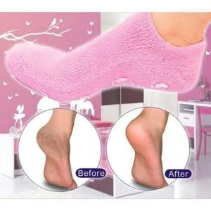 Moisturizing silicone foot socks