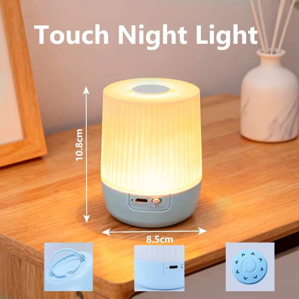 LED Touch Round Night Lamp - TL72