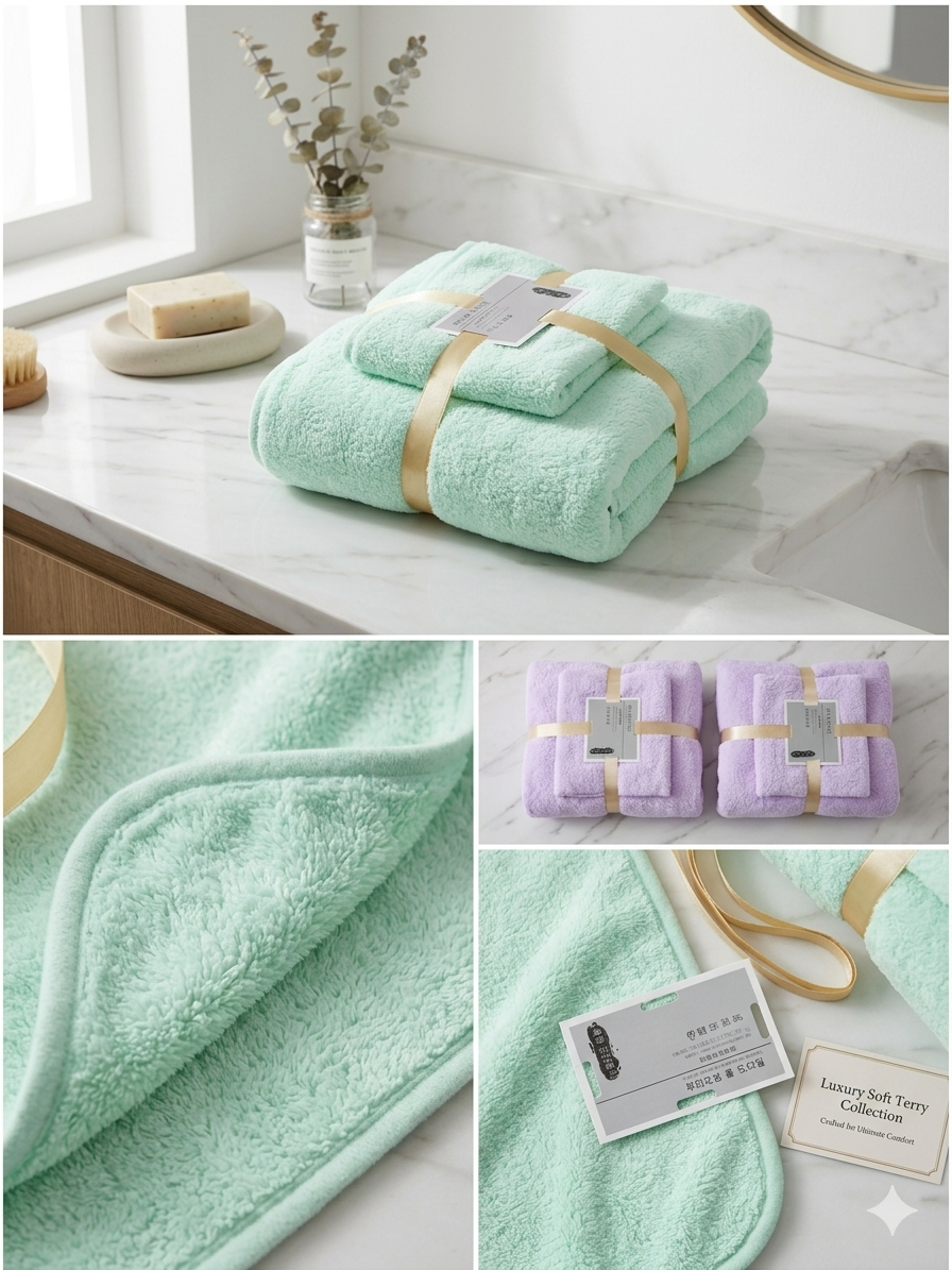 2 in 1 Towel Set
