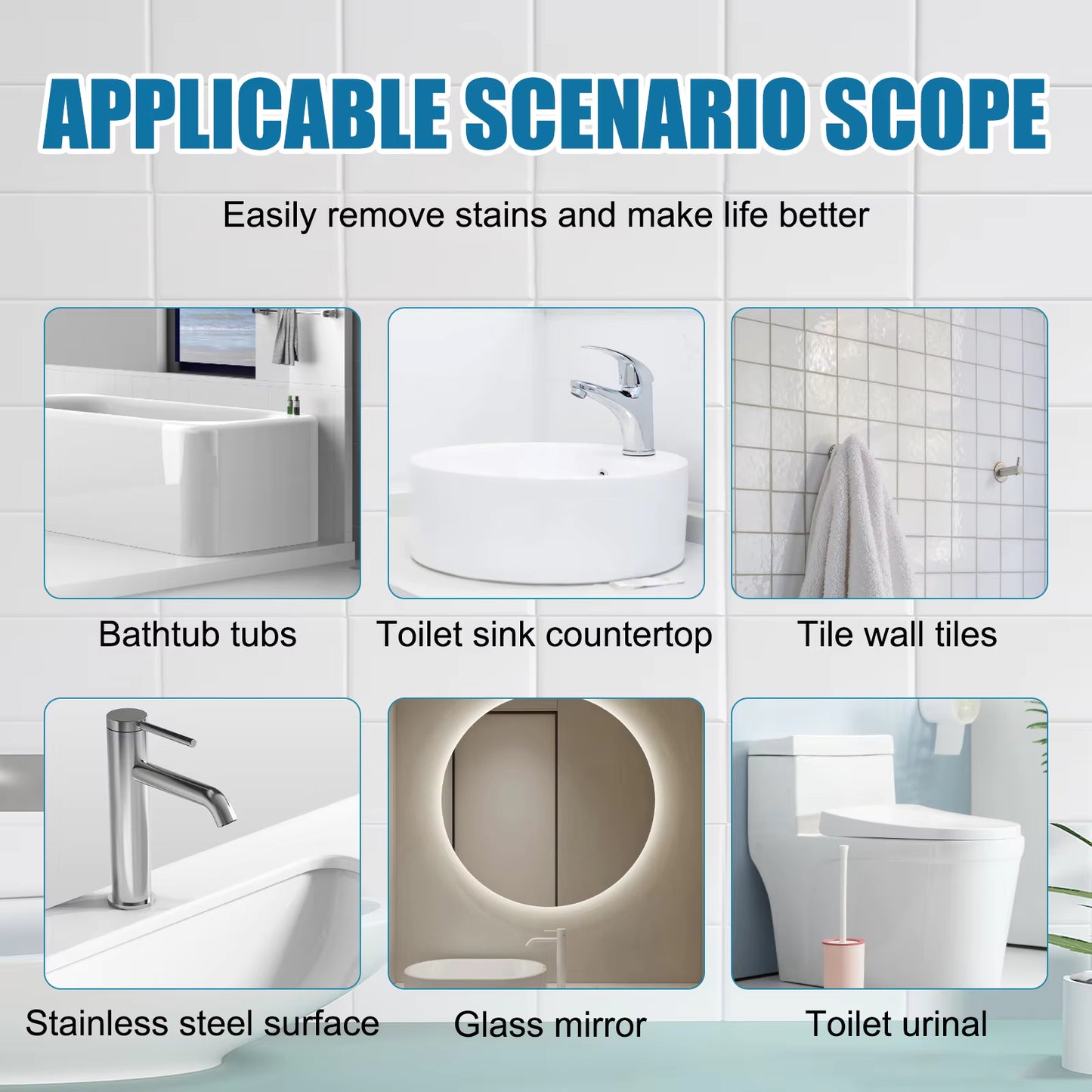 Jue-Fish Tile Cleaner