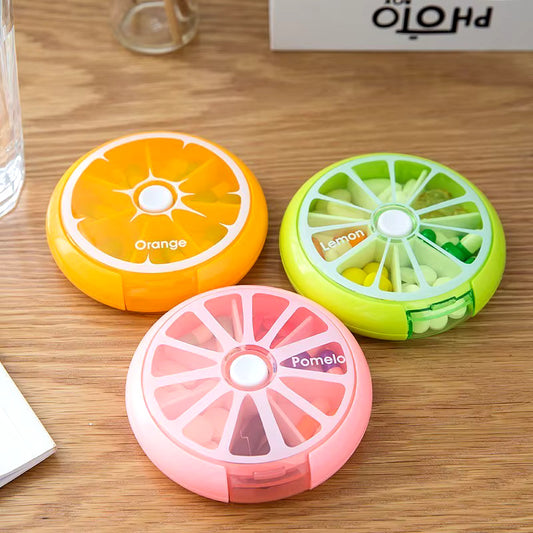 Lemon Shape Pill Organizer