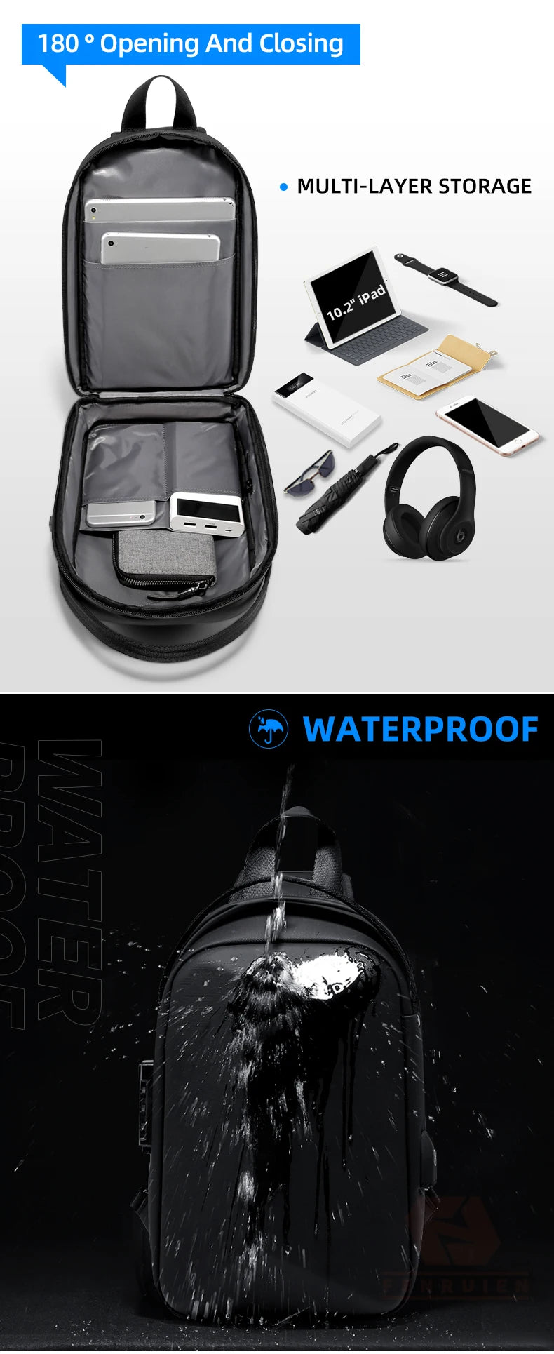 Swiss Military Waterproof Side Bag