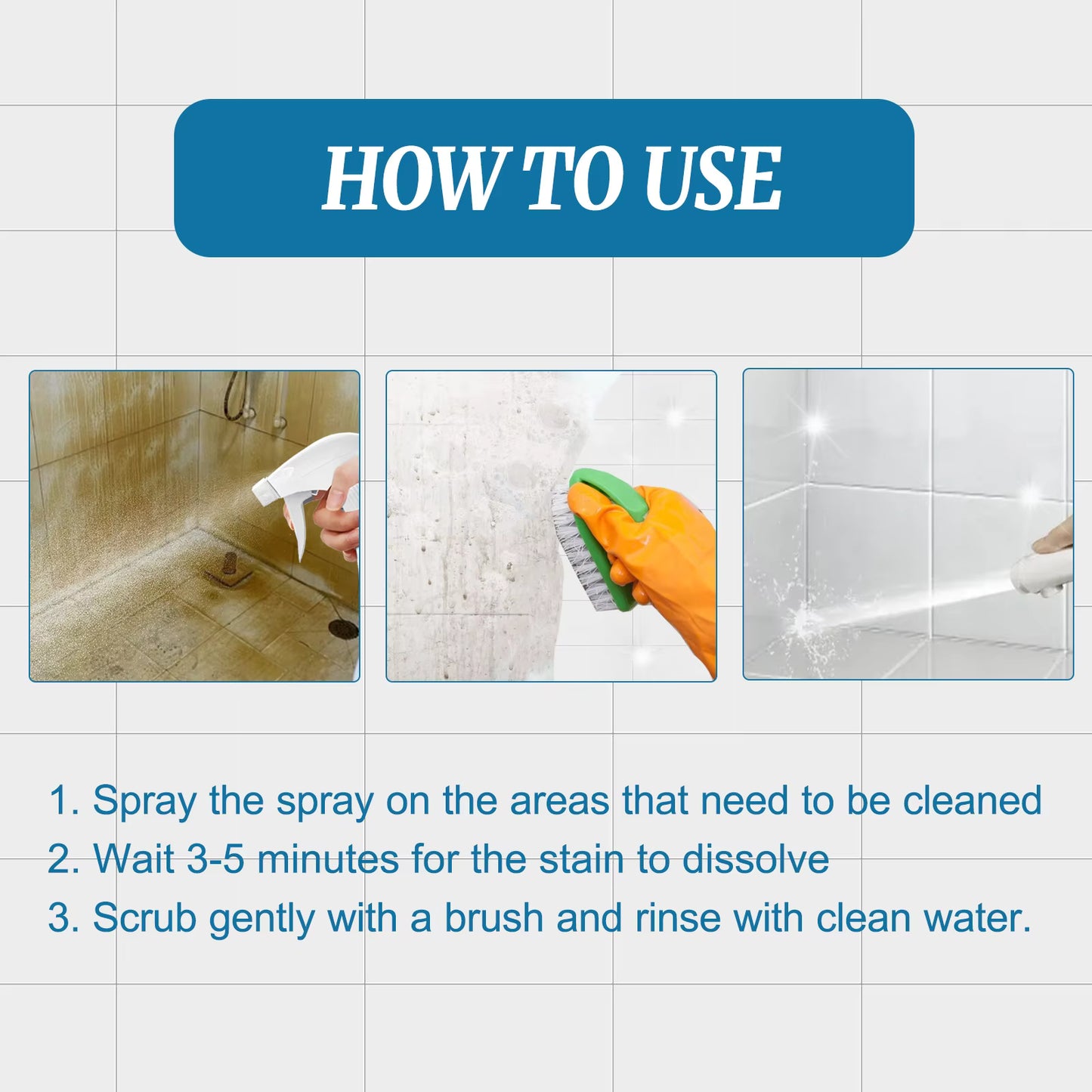 Jue-Fish Tile Cleaner
