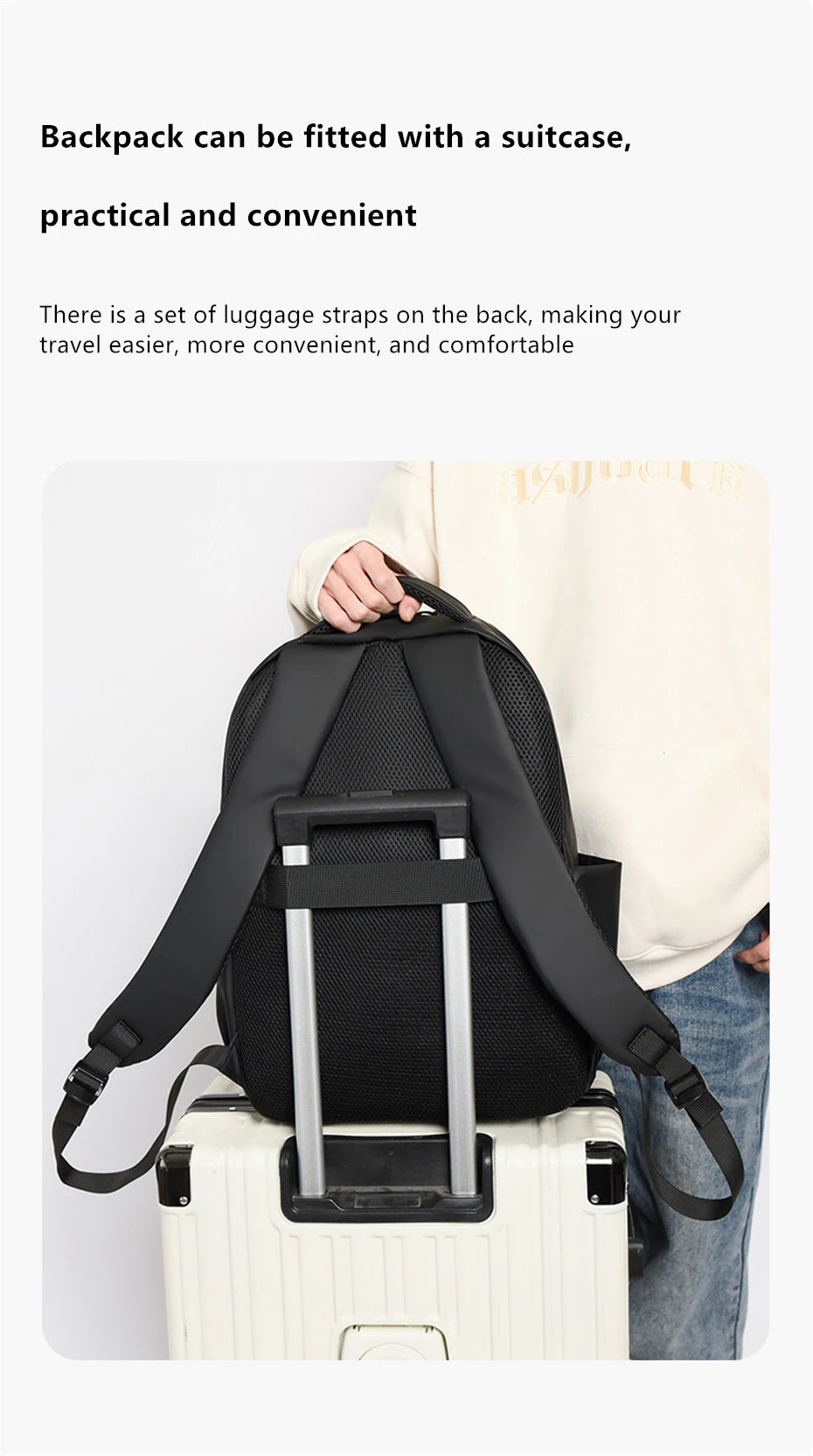 BULUO Waterproof Travel Backpack